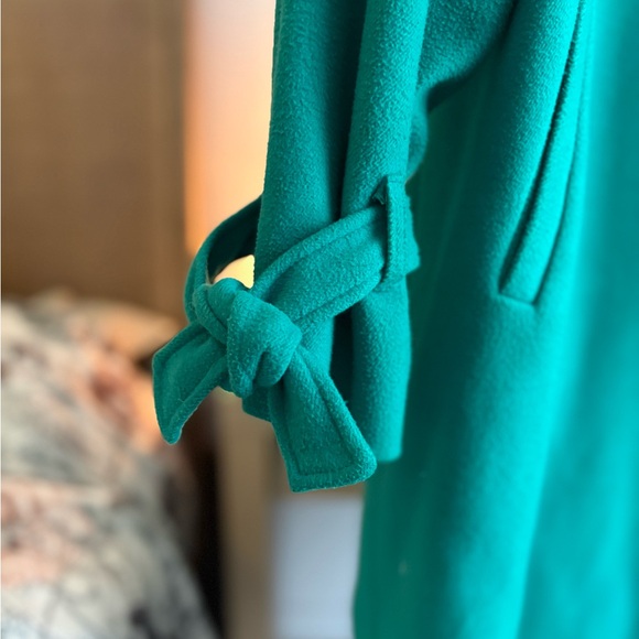 Vero Moda Teal Trench Coat - Picture 3 of 4